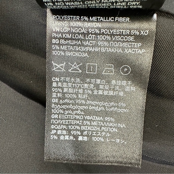 ERDEM x H&M brocade floral blazer Size 6 double breasted Limited Edition - Picture 11 of 15